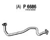 FENNO P6686 Exhaust Pipe